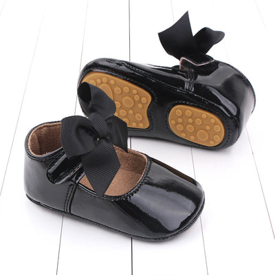 Zapatos Princesa para Bebé Niña - Cuero Brillante PU Premium - Image 11