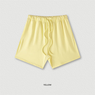 Pantalones Cortos Hombre Sueltos Color Liso - Image 14