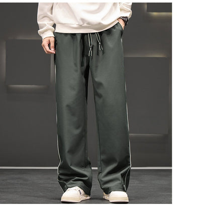 Pantalones Casuales Impermeables Talla Grande Hombre Corte Recto - Image 9