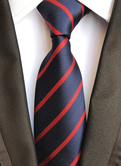 Conjunto Elegante de Corbata, Bufanda y Puños para Hombre - Image 8