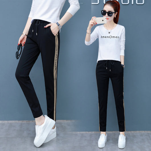 Pantalones deportivos de algodón para mujer - Image 3