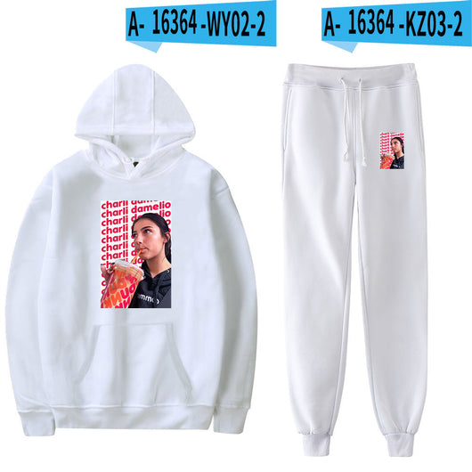 Conjunto Deportivo Estampado con Capucha: Sudadera y Leggings - Image 22