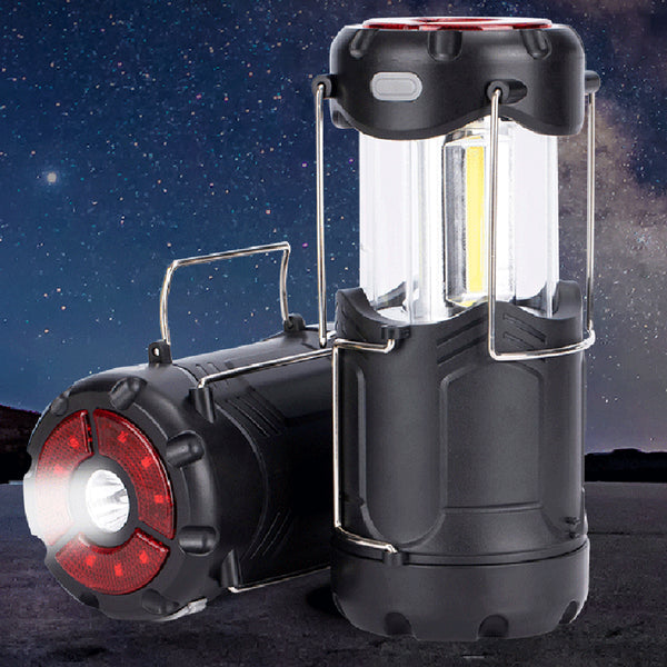Lámpara de Camping Dual Power - Linterna LED para Tienda de Campaña