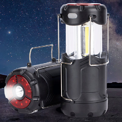 Lámpara de Camping Dual Power - Linterna LED para Tienda de Campaña