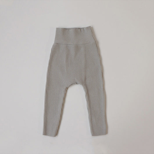 Leggings de Cintura Alta para Niñas - Colores Sólidos - Image 10