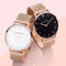 Reloj de Cuarzo Oro Rosado