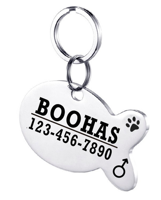 Placa de Identificación para Perro en Acero Inoxidable Personalizada - Image 33