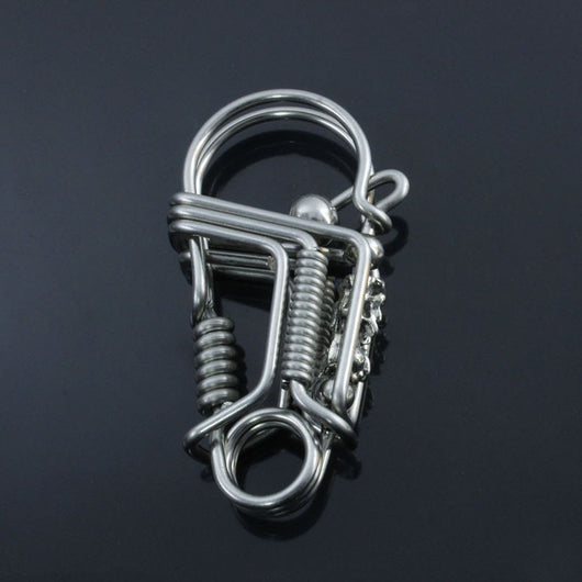 Llavero de Metal Brass para Auto - Colgante Unisex Elegante - Image 22