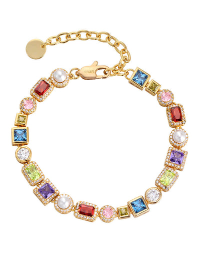 Pulseras de Circón Colorido para Hombre y Mujer - Image 14