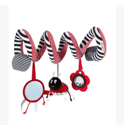 Juguetes Colgantes Suaves para Bebé - Sonajeros de Peluche para Cuna y Carrito - Image 9