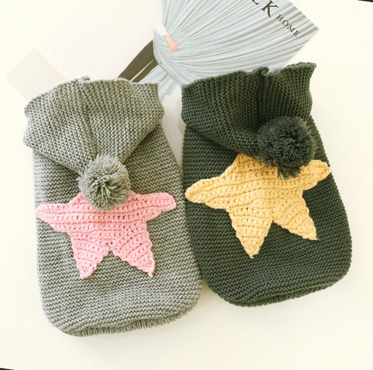 Suéter Cálido para Mascotas - Abrigo Otoño e Invierno