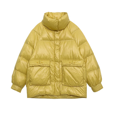 Chaqueta de plumas suelta y ultraligera - Image 9
