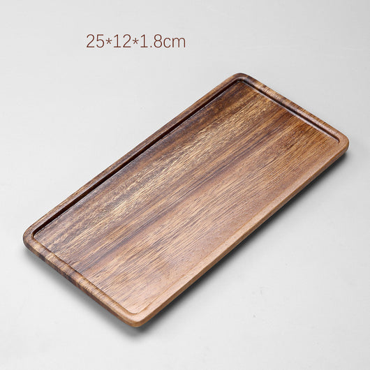 Bandeja de Té Rectangular en Madera Maciza - Image 6