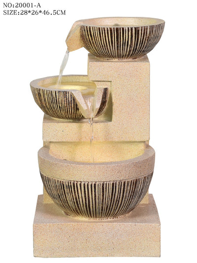 Fuente de Agua Decorativa con Humidificador para Sala de Estar - Image 15