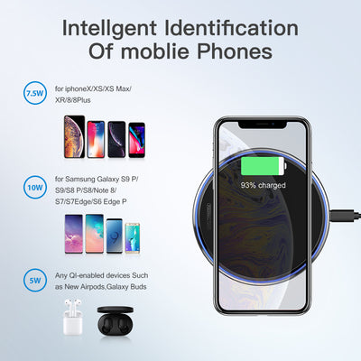 Cargador Inalámbrico Rápido para Móviles - Image 3
