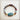 Aqua Terra Beaded Bracelet with Center Accent 809n