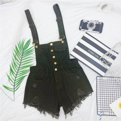 Shorts Coreanos Delgados con Flecos Estilo - Image 3