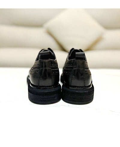Zapatos Brogue Elevadores de Cuero para Hombre con Suela Reforzada - Image 15