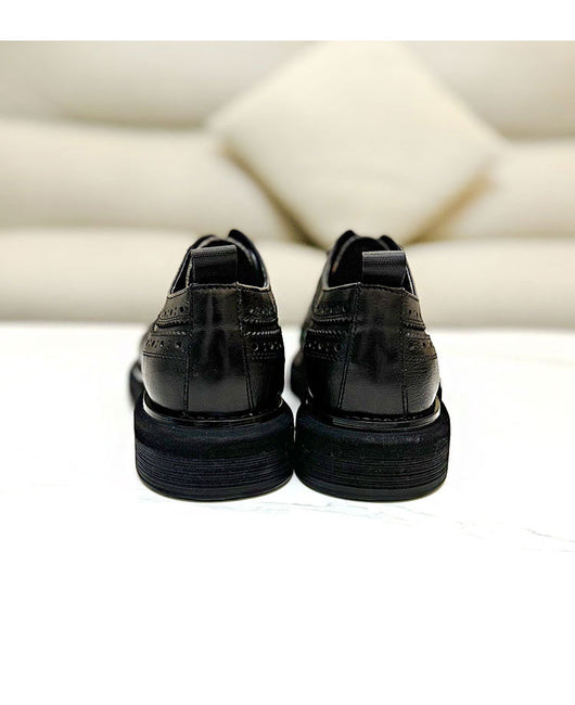 Zapatos Brogue Elevadores de Cuero para Hombre con Suela Reforzada - Image 15