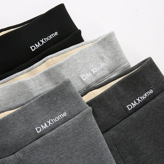 Pantalones Térmicos Talla Grande Cintura Alta Elásticos para Mujer - Image 9