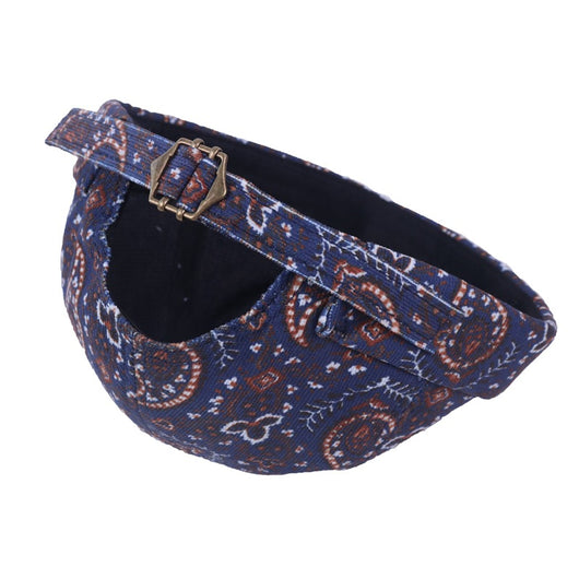 Gorra Estilo Señor Estampado Floral Melón para Primavera y Otoño Hombre - Image 19