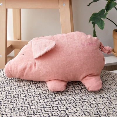 Almohada Peluche Animal de Ramio para Decoración Infantil - Image 4