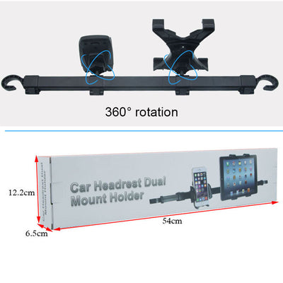 Soporte Ajustable para Tablet en Asiento Trasero del Auto - Image 6