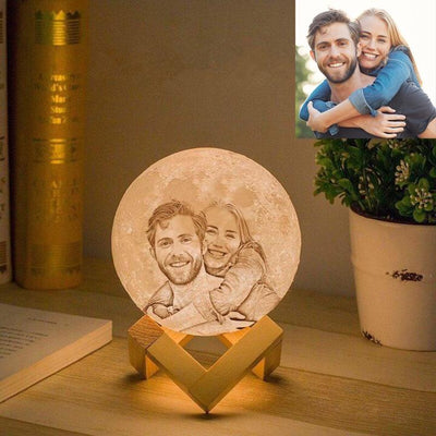 Lámpara Luna Personalizada