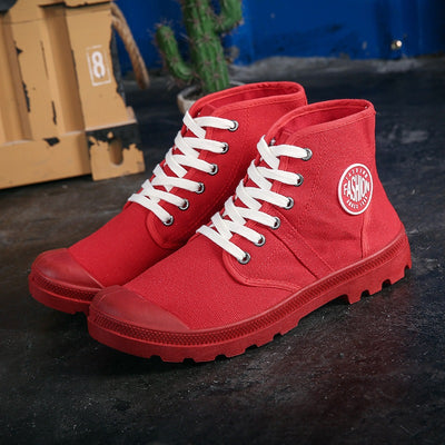 Zapatillas Canvas de Alto Corte para Estudiantes - Estilo Hip-Hop Versátil - Image 8