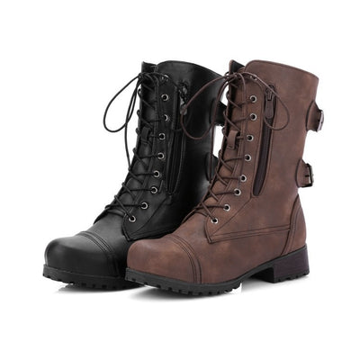 Botas Colegiales con Tacón Bajo - Image 6