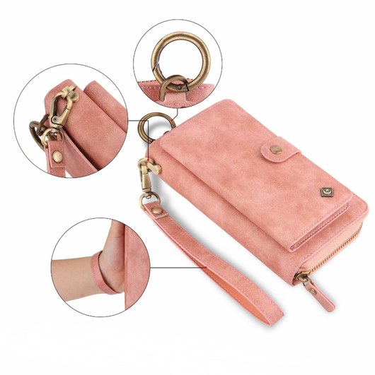 Funda Cartera Multifunción con Cremallera para Celular y Auto - Image 13