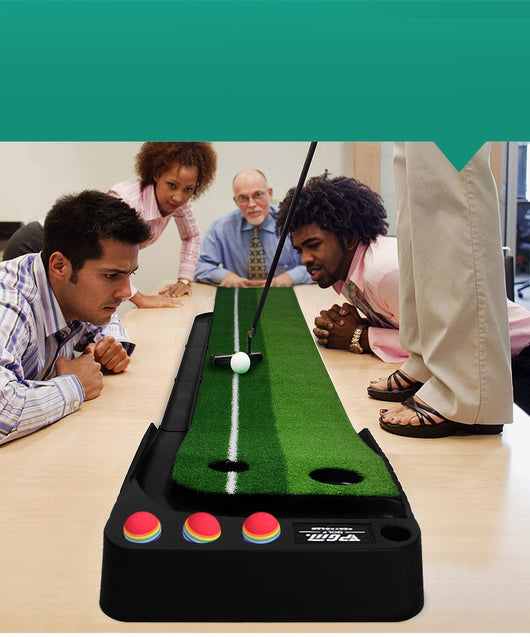 Tapete de Práctica para Golf 2.5x3M - Entrenador Profesional de Putting - Image 4