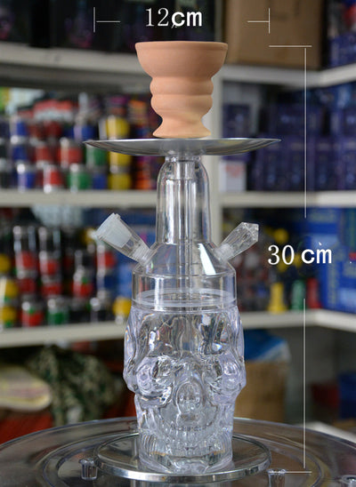 Cachimba Acrílica Árabe con Calavera Iluminada - Image 8