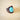 Blue Turquoise Ring in Antique Copper Filigree Setting 012d