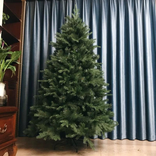 Árbol de Navidad de Lujo con Marco Decorativo de Agujas de Pino