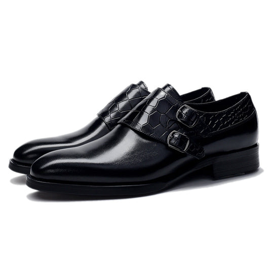 Zapatos Casuales de Cuero Genuino para Hombre Estilo Británico