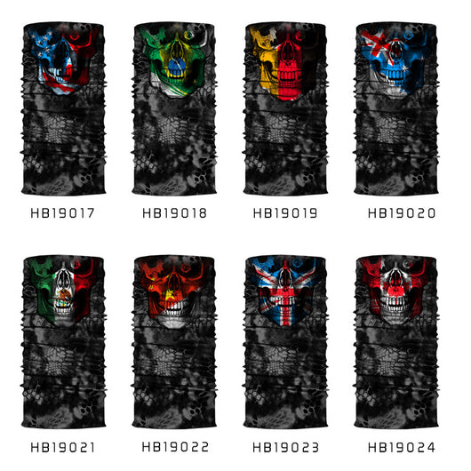 Toalla Mágica con Impresión Digital de Calavera 3D - Image 2