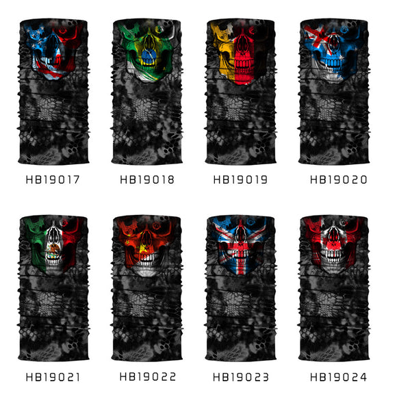 Toalla Mágica con Impresión Digital de Calavera 3D