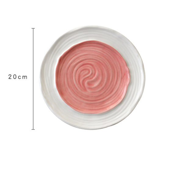 Pastel Decorativo Filete Macaron Pintado a Mano para Blogueros