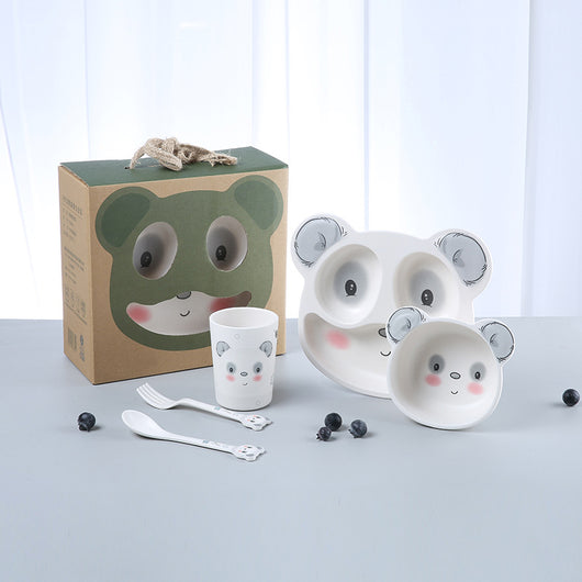 Juego de Platos Infantiles de Fibra de Bambú Ecológico - Image 10