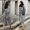 Abrigo Coreano Midi para Mujer