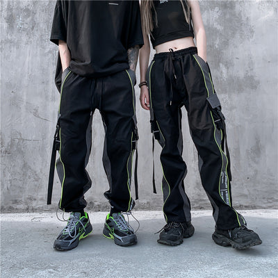 Pantalones deportivos holgados con cintura ajustable - Image 5