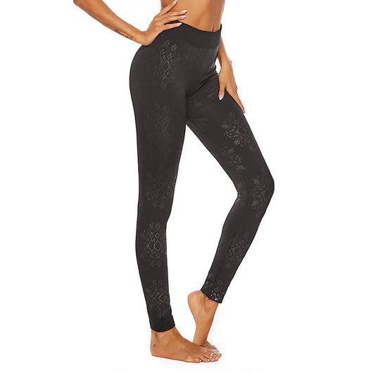 Leggings Deportivos Estampados sin Costuras para Yoga y Fitness - Image 2