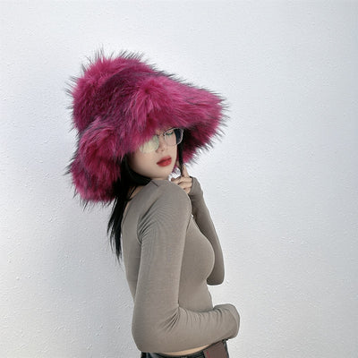 Gorro de Piel de Mapache Versátil y Elegante - Image 29