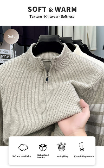 Polera Térmica Tejida para Hombre - Diseño Moderno y Versátil - Image 35