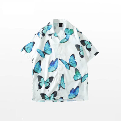 Camisa Casual de Manga Tres Cuartos para Hombre