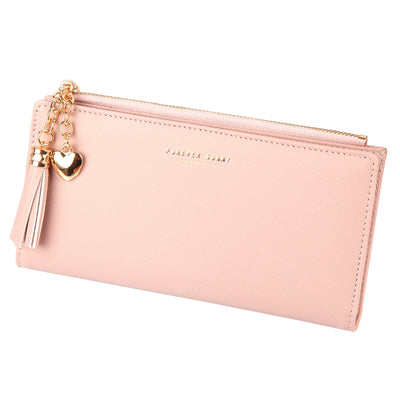 Cartera Larga para Mujer con Borlas - Estilo Estudiante - Image 17