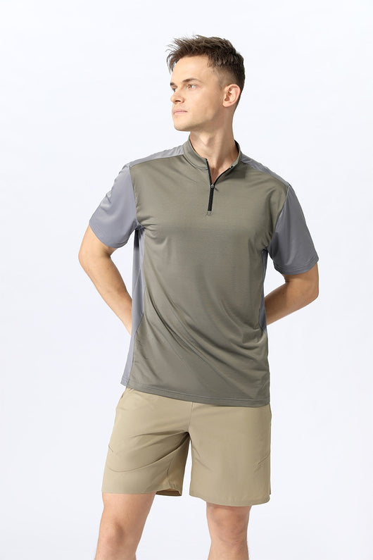 Playera Manga Corta Ice Silk Personalidad Fashion para Hombre - Image 11