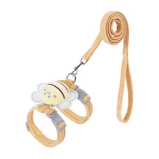 Arnés de Gato Ajustable Antiescapes con Diseño Cuadros Abeja - Juego Completo con Correa para Gatos Pequeños y Grandes - Image 6