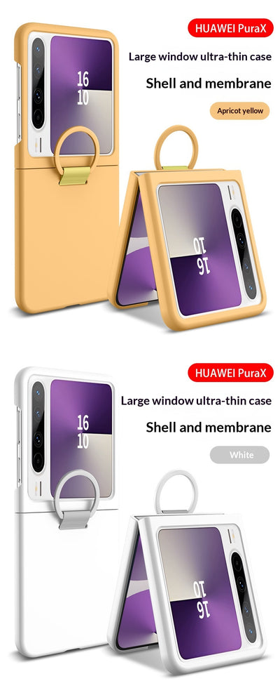 Funda Plegable para Teléfono con Ventana Grande y Anillo Protector Ultrafina - Image 28